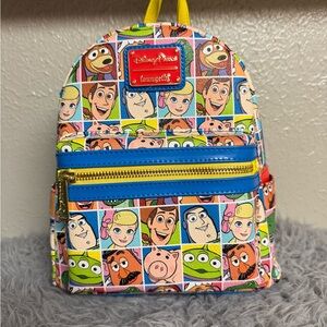 Disney Parks Loungefly Toy Story Characters Backpack - Multicolor